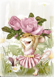 Mrs Mothers Day Mouse A4