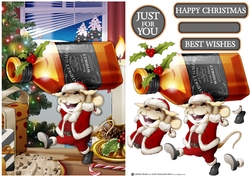 Mr Christmas Whiskey Mouse