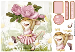 Mrs Mothers Day Mouse 8x8