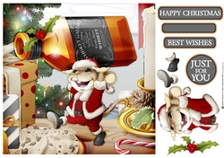 Mr Christmas Whiskey Mouse 8x8