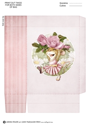 Mrs Mothers Day Mouse Mini Gift Bag