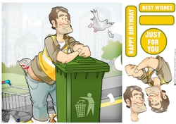 Binman Dude 8x8