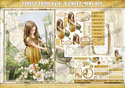 Forest Fairy Evie 4 Sheet Mini Kit Gold