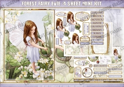 Forest Fairy Evie 4 Sheet Mini Kit Lilac