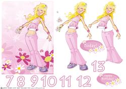 Pink Flower Girl Ages.