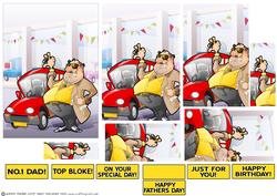 Car Dealer Dude Pyramid.
