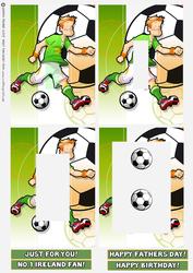 Football Dude Ireland Inverted Pyramid.