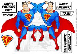 Superdad! Shaped.