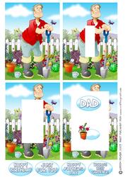 Gardening Dude. Inverted Pyramid