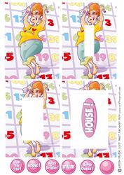 Bingo Queen Inverted Pyramid.