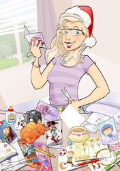 Christmas Crafter Queen A4