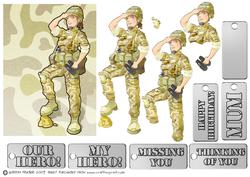 Army Lady.