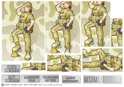 Army Lady Pyramid.