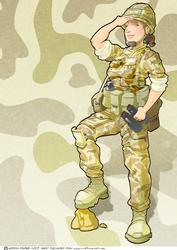 Army Lady A4.