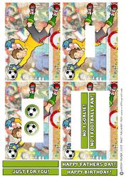 Football Dude Goalkeeper Yellow Inverted Pyramid.