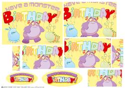 Monster Birthday!