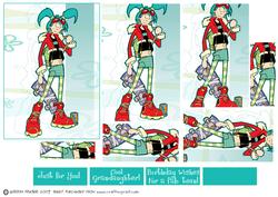 Teen Cool Girl! Inverted Pyramid.