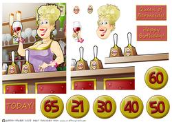Barmaid of the Year! Age.