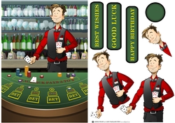 Card Croupier Dude