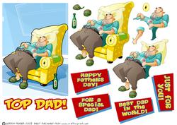 Lazy Dad Dude.
