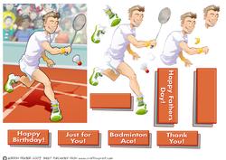 Badminton Dude.