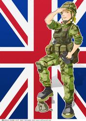 British Army Lady A4.