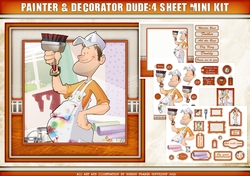 Painter and Decorator Dude 4 Sheet Mini Kit
