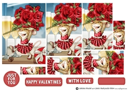 Mrs Valentine Rose Pyramid