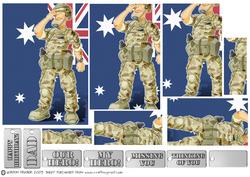 Australian Army Dude Pyramid.