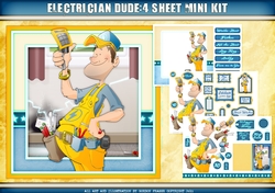 Electrician Dude 4 Sheet Mini Kit