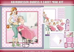Hairdresser Dudess 4 Sheet Mini Kit