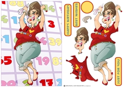 Bingo Queen Red