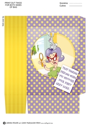 Veras Grey Hair Mini Gift Bag