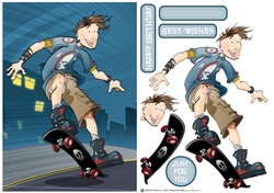 Skater Dude Night