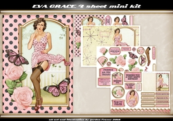 Eva Grace 4 Sheet Mini Kit Pink