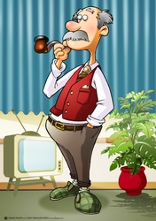Grandad Dude A4