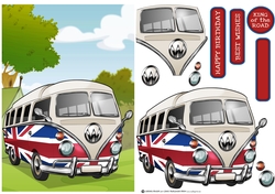 Camper Van Union Jack