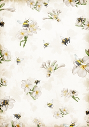 Bee Life Backing Paper Cream