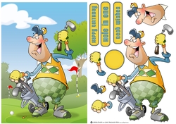 Golf Dude Yellow