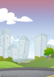 City Scene Dusk