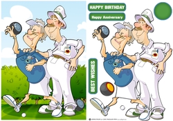 Bowling Dudes Couple 2