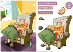Lazy Dad Orange