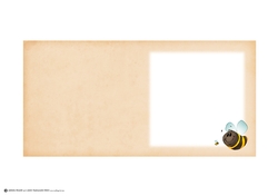 Mini Bee Card Youre the Bees Knees Insert (5x5)