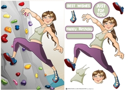 Indoor Climber Dudess