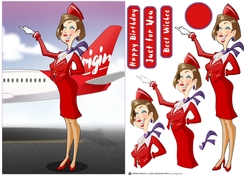 Air Hostess Red