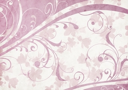Saffron Swirl Paper Dark Pink
