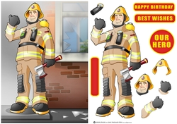 Fireman Dude Sand Uniform