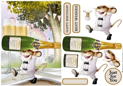 Mr Champagne Mouse