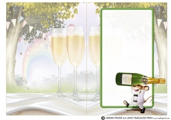 Mr Champagne Mouse Insert