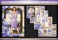 Art Deco Lady Lily 4 Sheet mini Kit Lilac